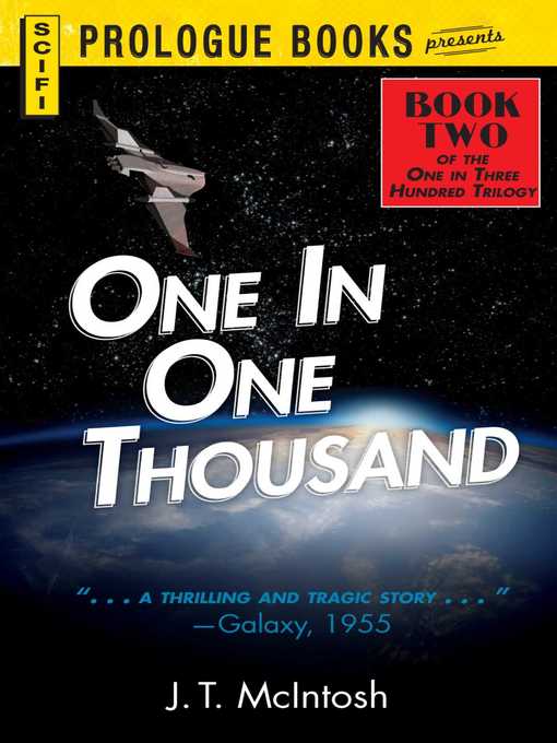 Cover image for One in One Thousand
